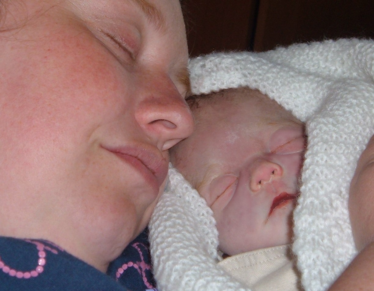 HeatherJane Coombs and baby Xander. 