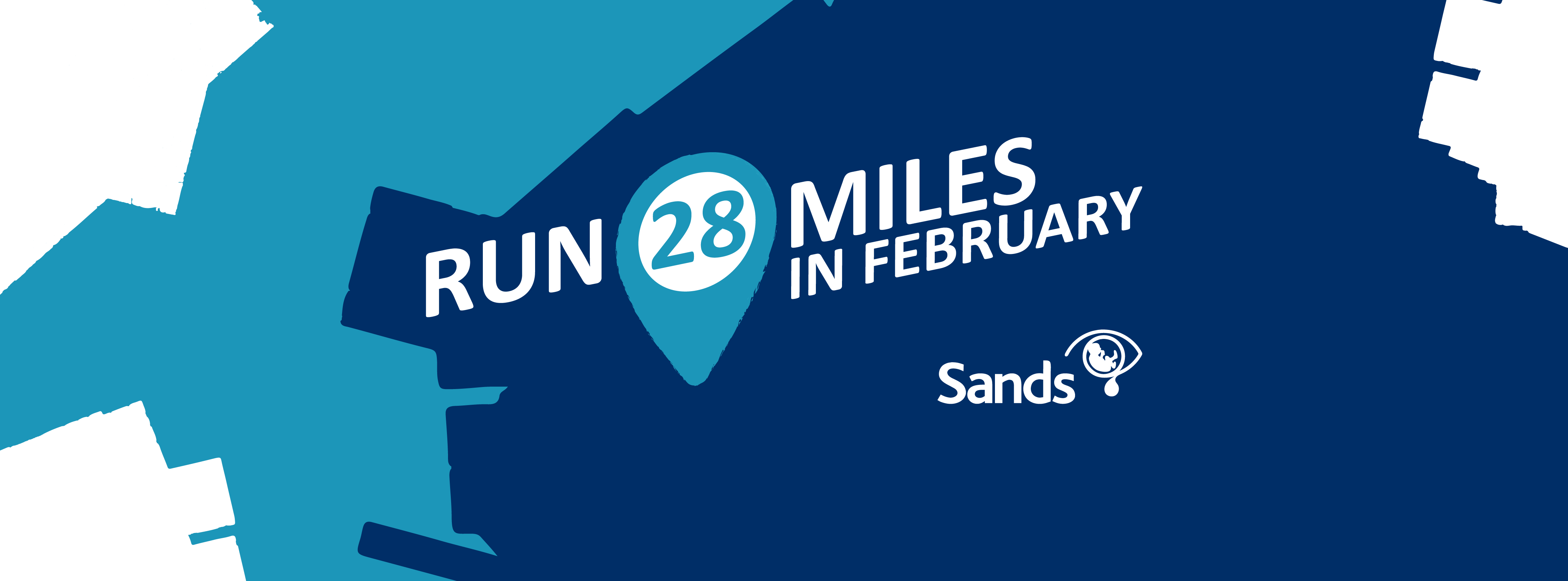 Person tying shoe laces to start running 28miles for Sands