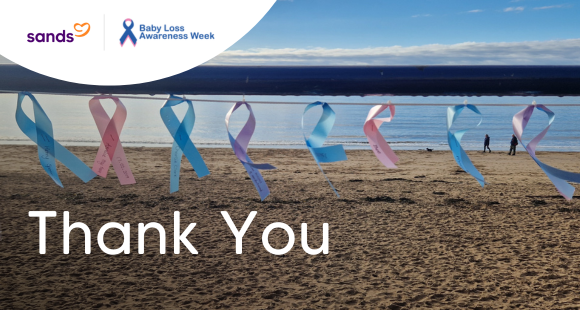 thank you beach ribbons