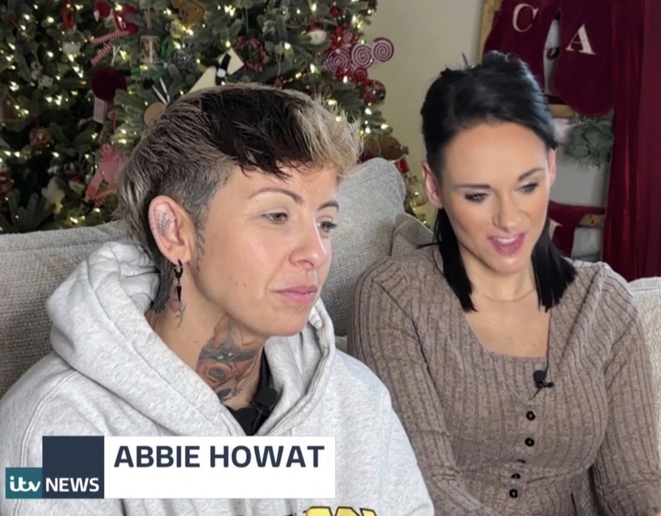 cole and abbie interview on ITV news