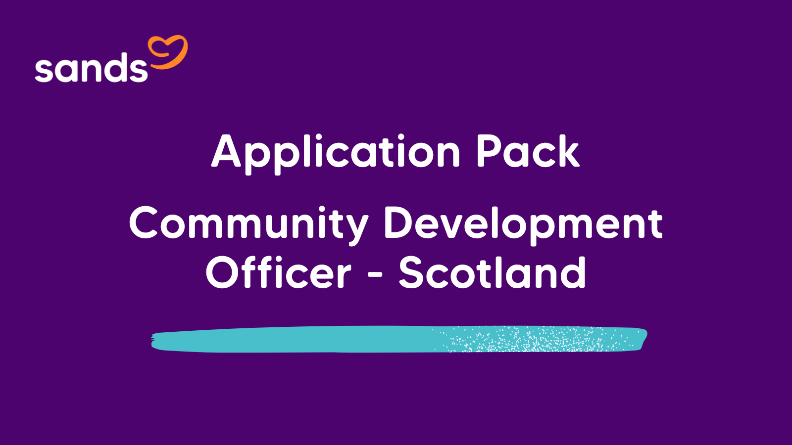 Application Pack Community Development Officer - Scotland