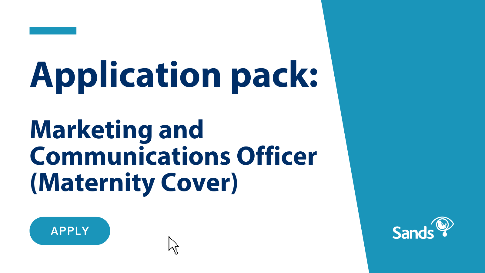 Application Pack Marketing and Communications Officer Maternity Cover