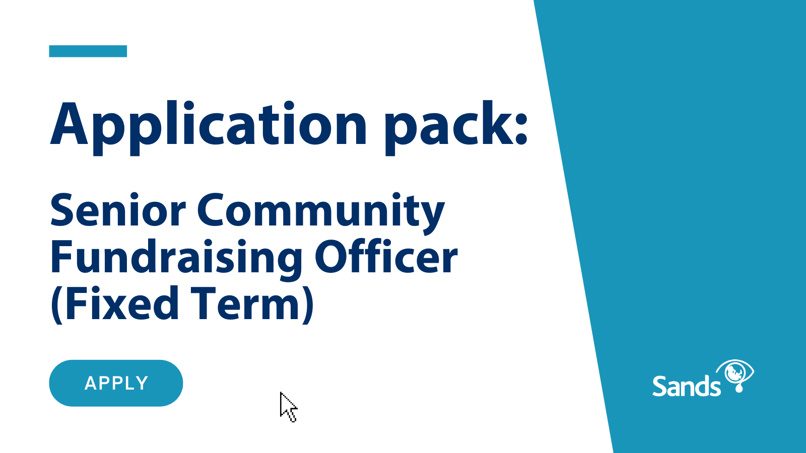 Application Pack Senior Community Fundraising Officer Fixed Term