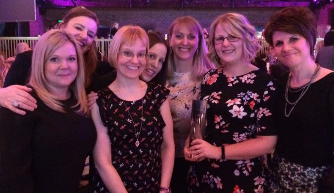 rcm, sands award, bereavement care, clare beesley