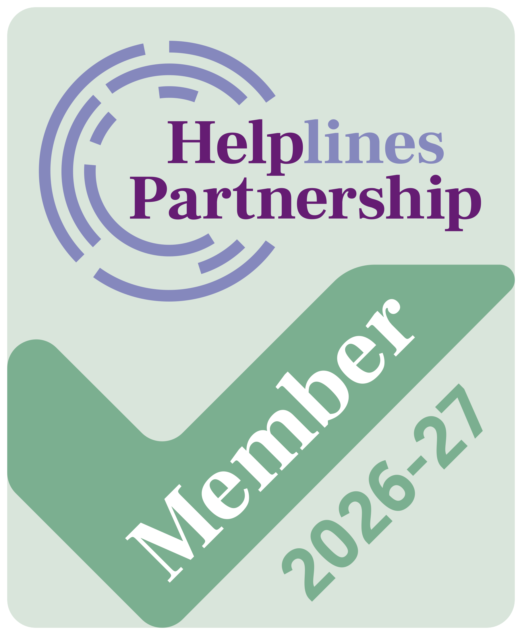 Helpline Partnerships 2025-2026 logo