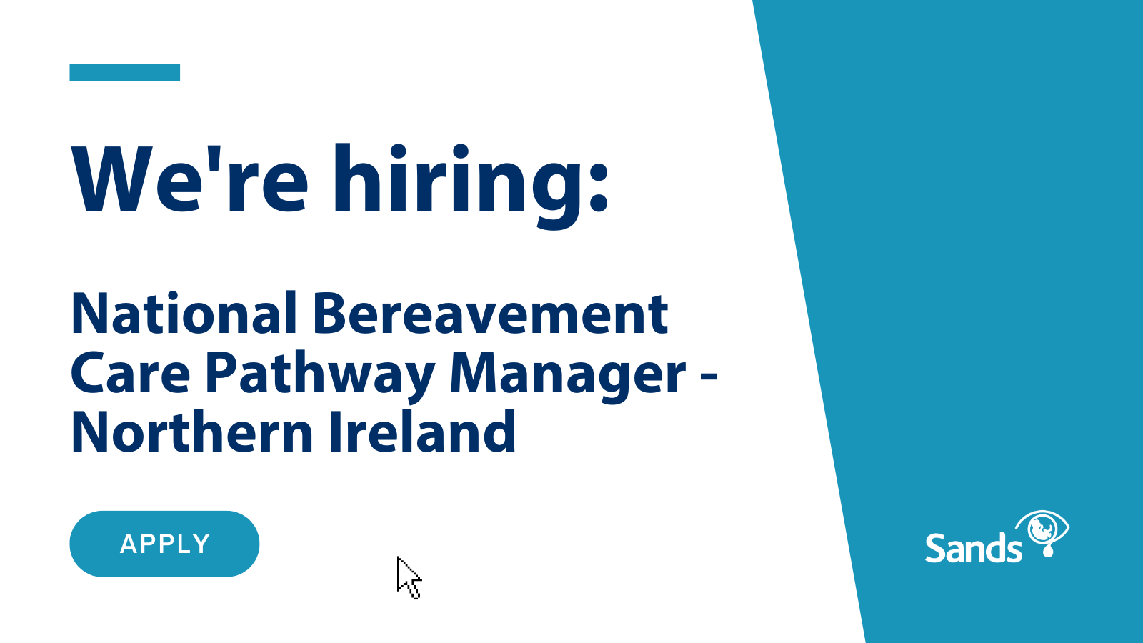 We are hiring National Bereavement Care Pathway Manager Northern Ireland