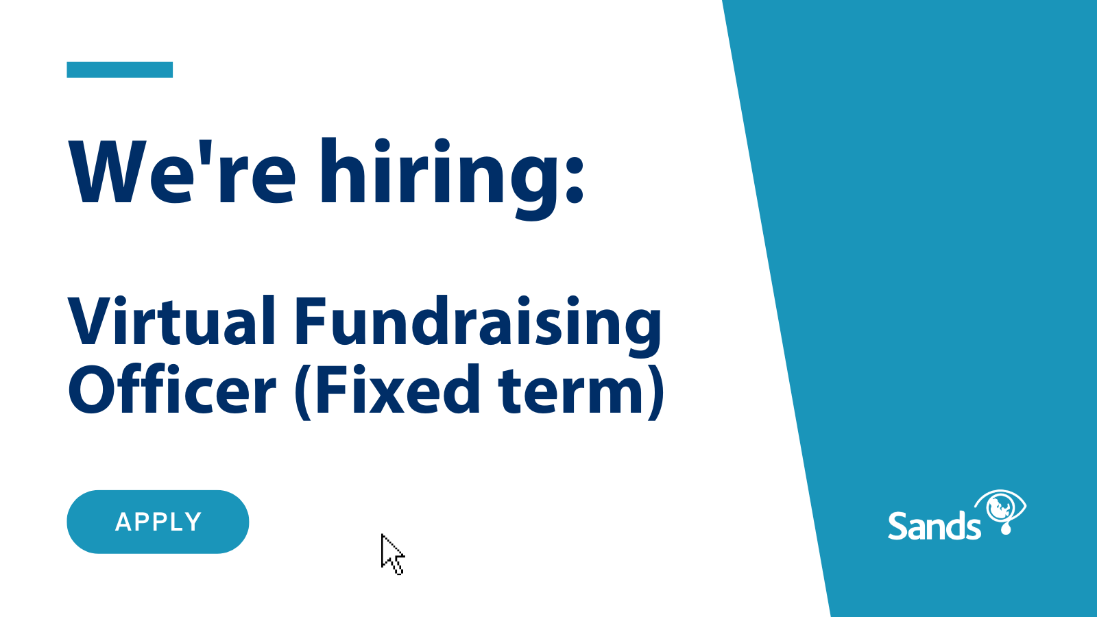 We are hiring Virtual Fundraising Officer Fixed Term