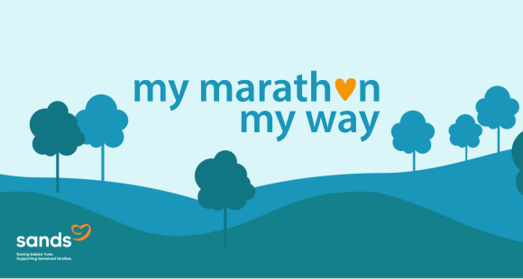 Graphic of My marathon my way banner 