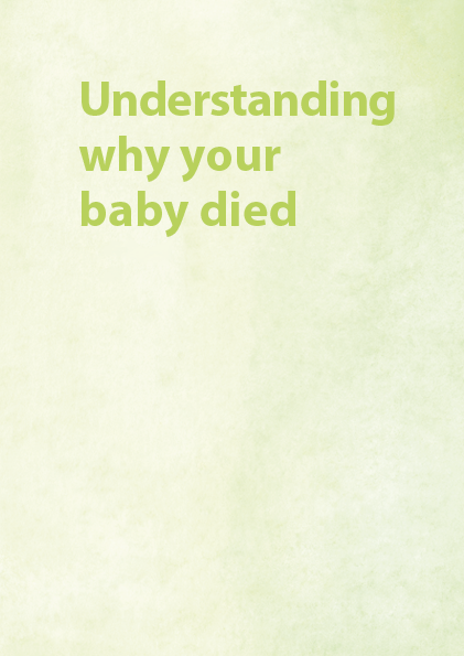Sands - Understanding why your baby died