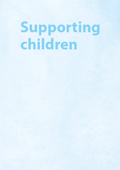 Sands - Supporting children
