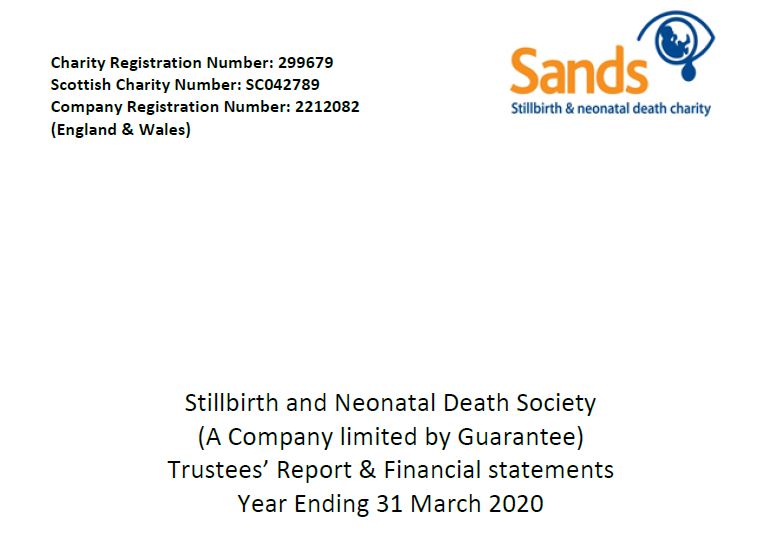 Sands Trustees' Report and Financial Statements March 2020