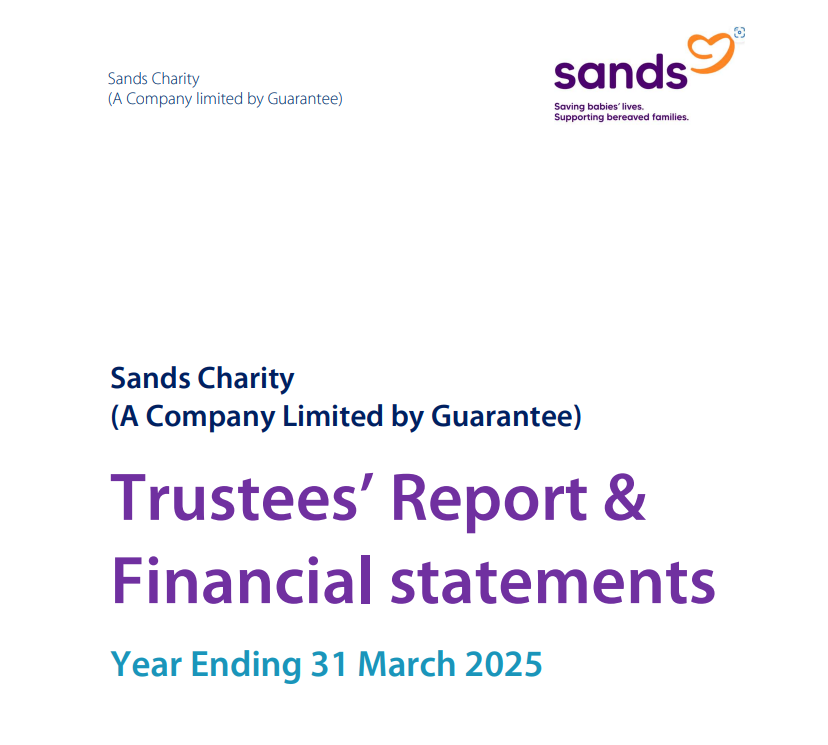 Sands 2025 financial statement cover