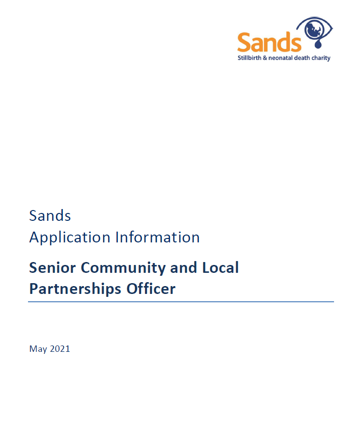 Senior Community and Local Partnerships Officer Application Pack