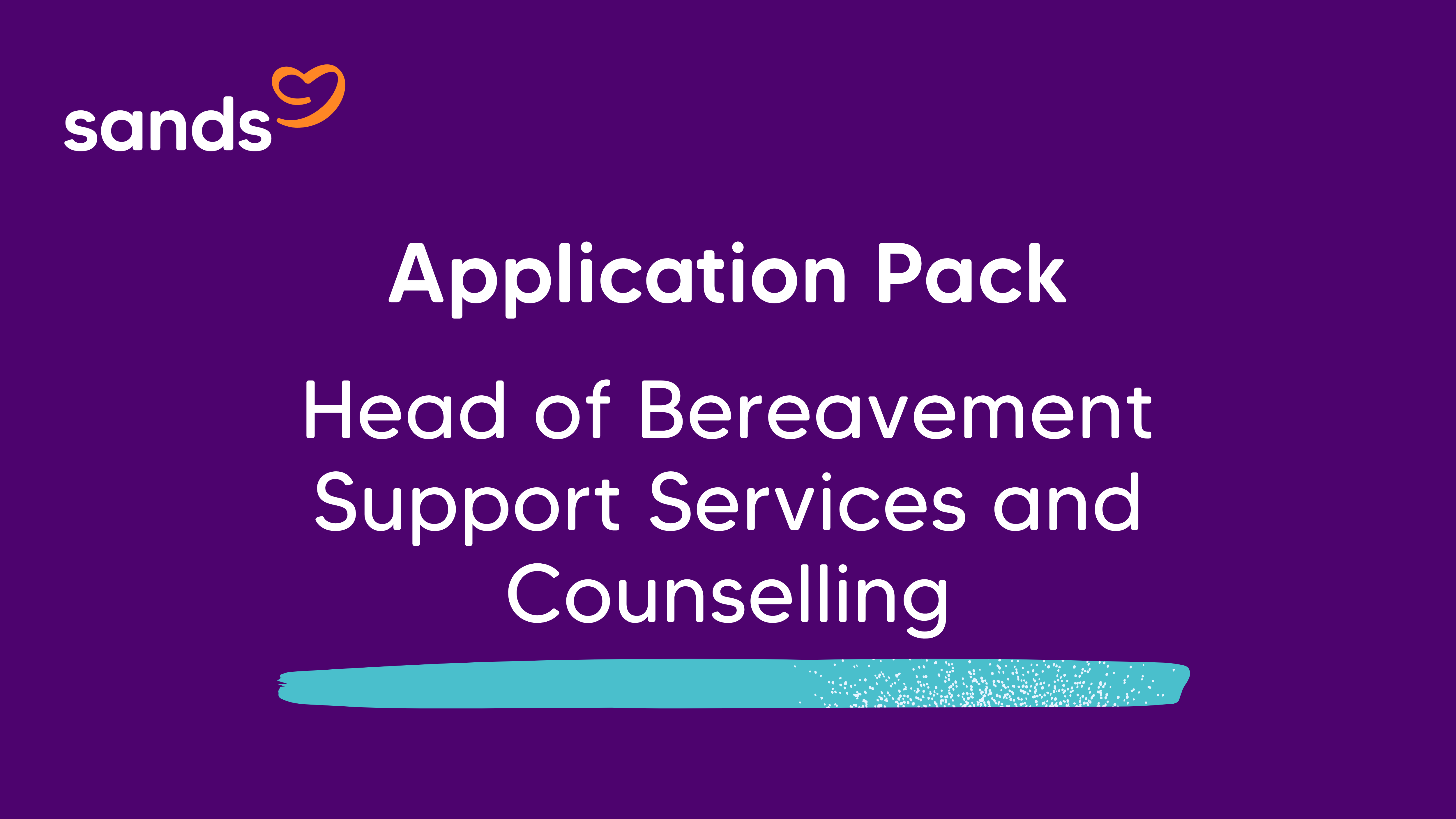 Application Pack Head of Bereavement Support Services and Counselling