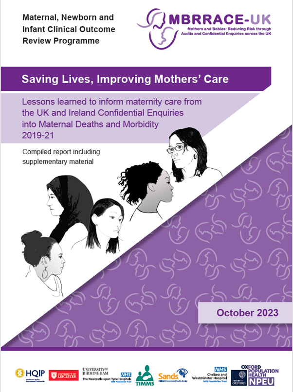 MBRRACE-UK maternal mortality report 2023