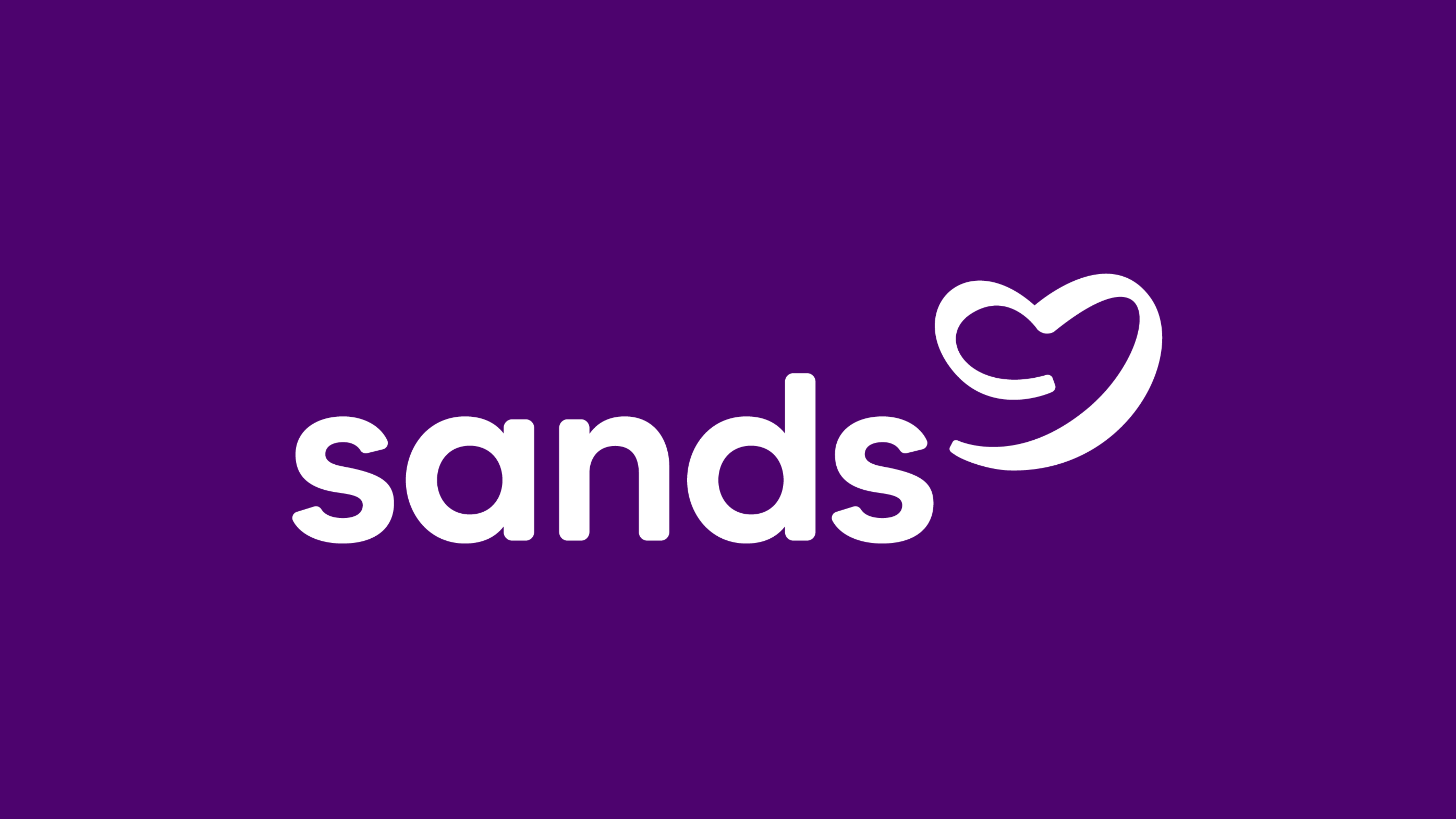 Sands white logo