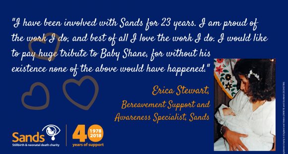 #Sands40: "Dear Baby Shane" by Erica Stewart