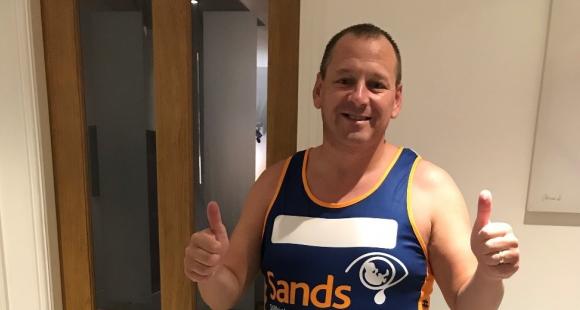 Stephen is running the Great North Run