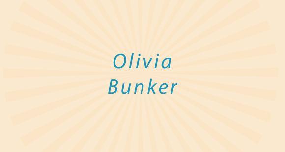 Text reads Olivia Bunker