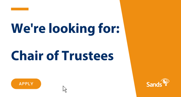 We're looking for: Chair of Trustees