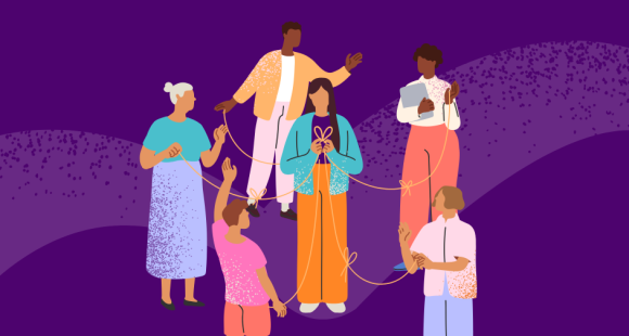 An illustration of the Sands community