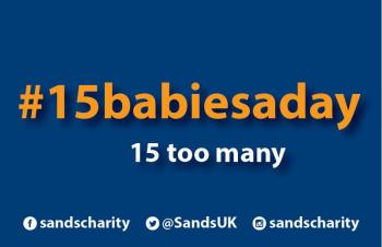 #15babiesaday, business card, sands awareness month, 15 babies