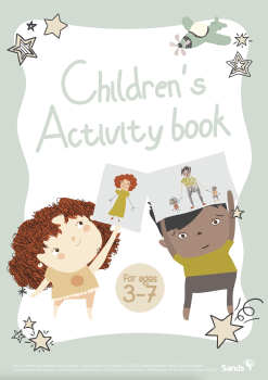 Front cover of the Children's Activity book for ages 3-7
