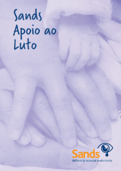 Sands bereavement support book in Portuguese