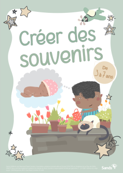 Front cover of Sands' Memory Making Ages 3-7 in French