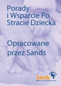 Sands bereavement support book in Polish