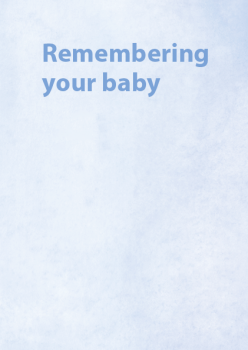 Sands - Remembering your baby