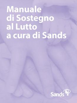 Front cover of the Bereavement Support Book in Italian