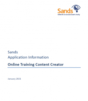 Sands Online Training Content Creator Application Pack