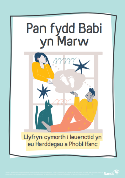 Front cover of Support booklet for teens and young people in Welsh