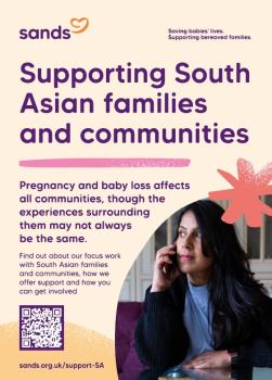 Image of the Support for South Asian families and communities flyer