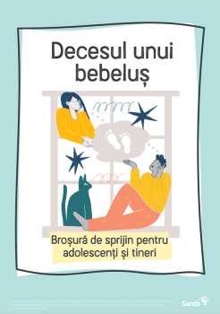 Front cover of Teens booklet in Romanian