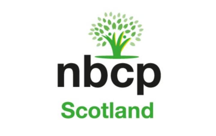 nbcp Scotland logo with tree illustration