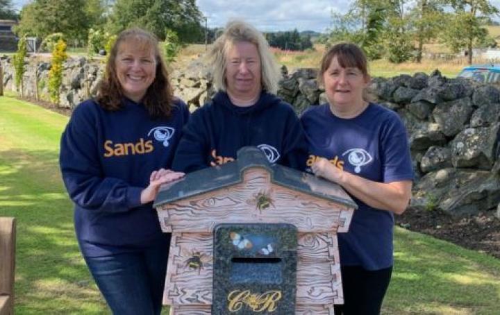 Aberdeen Sands volunteers (l-r) Sandra Stephen, Fiona Donald, Susan Forsyth