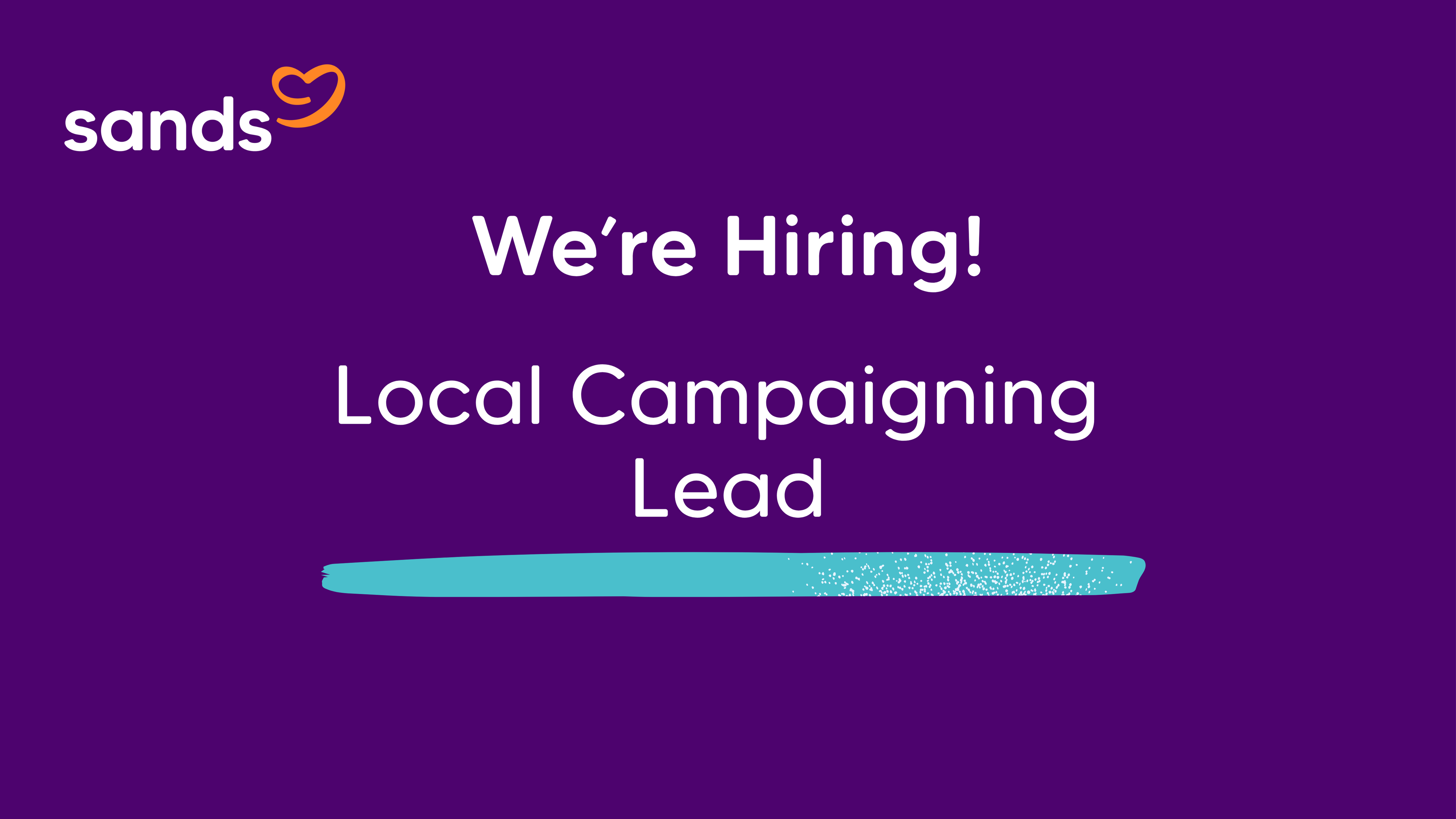 We are hiring Local Campaigning Lead